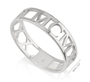 Roman Numeral Ring